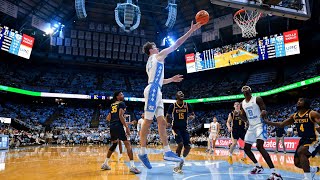 UNC Men's Basketball: Veesaar's Career High Leads 77-58 Win Over ETSU