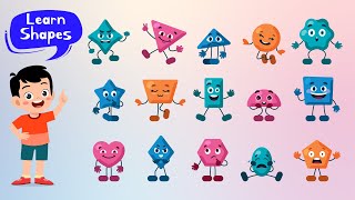 Learn Shapes for Kids | Circle, Square, Triangle & More | @SAM TV Nursery Rhymes & Kids Songs