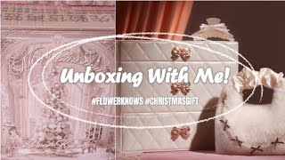 🎄 ASMR Unboxing! New Flower Knows Christmas Sparkling Gifts 🎁 for a Magical Holiday 2024! [4K]