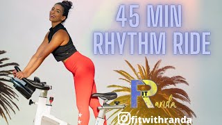 45 Min Rhythm Ride I 2 upper body songs I Cardio and Tone-Up!
