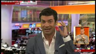Lewis Vaughan Jones interviewed on BBC Breakfast about Sudden Hearing Loss 21 July 2018
