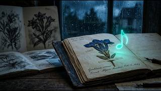 Midnight Botanist 🌧️ Mystical Teal Glow | Deep Focus & Rain Ambience