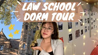 LAW SCHOOL DORM TOUR 2020 | University of Michigan Lawyers Club *realistic*
