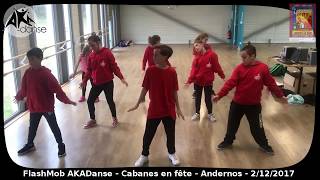 Flashmob cabanes en fêtes 2017