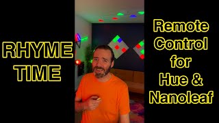 Rhyme Time with Dramatic Lights - Remote Control Lights for Content Creation using Hue & Nanoleaf