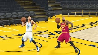 Which Tiny Player Can Make a Full Court Shot First in the NBA? Curry, LeBron, Durant, Kyrie?NBA 2K17