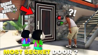 I Opened The Ultimate Secret And Hidden Door Of Franklin's House.. |@FlightGamerReal 