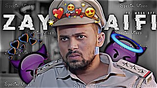 MASK OFF - ZAYN SAIFI EDIT | Zayn Bhai Attitude Status | Mask Off Song Status @Round2hell #r2h