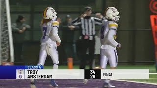 Troy clinches first home playoff game in five years with win over Amsterdam