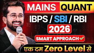 Mains Maths from Zero | Concepts to Real Mains Questions | Bank Exams 2026