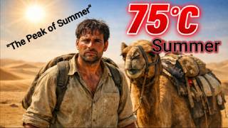Trapped in 75°C Desert Heat 🥵 Man Loses His Camel | Extreme Survival Story