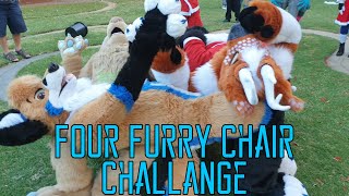 FOUR FURRY CHAIR CHALLENGE! Merry Xmas and a Happy New Deer!