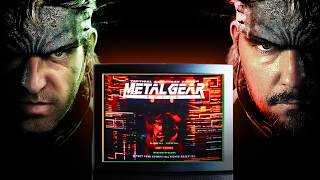 First Time Beating Metal Gear Solid - PS1 Classic on Original Hardware | Co-Op