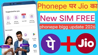phonepe new update jio sim activation process | phonepe se jio ka sim Kaise len 2026 | how to buy 