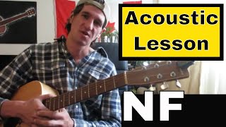 How to play 'Change' by NF on Guitar- Acoustic Lesson/Tutorial