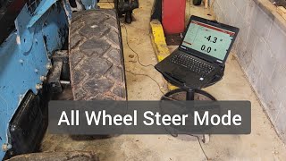 Troubleshooting Bobcat A770 All-Wheel Steering Mode error