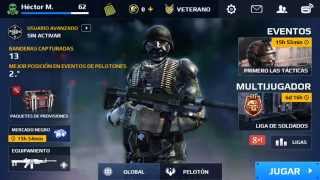 Jugando: Modern Combat 5 ONLINE en consola SHIELD