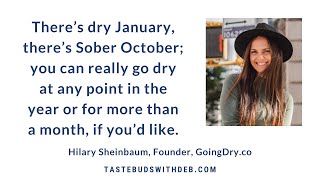 Going Dry, Sober Curiosity & Non-Alcoholic Margaritas w Hilary Sheinbaum | Taste Buds w Deb Ep 139