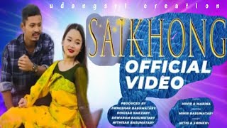 Saikhong 🆕 Bodo music video 2023)ft.  Mihir & Marina @GemsriDaimari