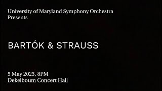 UMD Symphony Orchestra: Bartók & Strauss