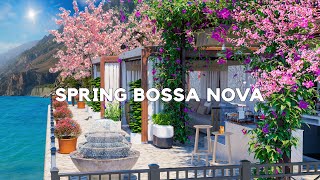 Seaside Italian Morning Outdoor Coffee Shop Ambience w/ Bossa Nova Jazz for Study, Work, Calm, Sleep