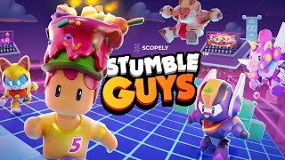 لعبت لعبة stumble guys🥳 +تدوير عجلة الحظ😍#stumbleguys#