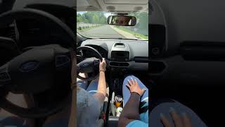 Driving Near Curb on Curve