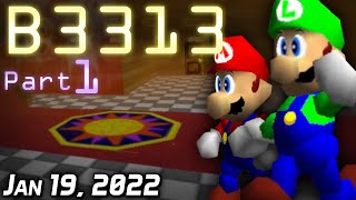 [SimpleFlips] "B3313 (Super Mario 64 Internal Plexus)" (Part 1) [Jan 19, 2022]