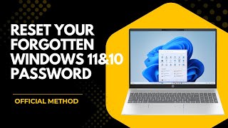 Forgot Windows Login Password? Quick and EASY Official FIX | Bypass or Reset Windows Password or Pin