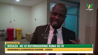 Agacencwire: Busaza HC III kutunguurwa ekaba Health Centre 4 - Kisoro