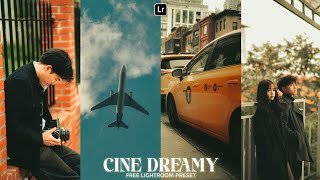 Cinematic Dreamy Preset | Lightroom Mobile Preset Free DNG | cinematic editing | lightroom preset