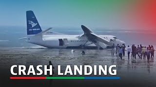 Aircraft crash‑lands in Somalia | ABS-CBN News