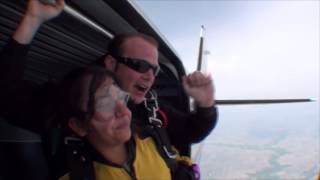 Maria Rosales's Tandem skydive!