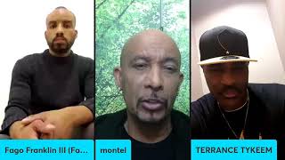Fago Franklin III talks with Montel Williams and Terrance Tykeem about new film