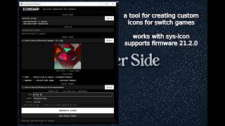 IconSwap for windows create custom icons for your Switch games using sys-icon 2026