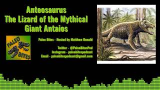 Anteosaurus, the Lizard of the Mythical Giant Antaios