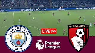 [LIVE] Manchester City vs Bournemouth Premier League 25/26 Full Match - Video Game Simulation