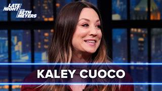 Kaley Cuoco Was Claustrophobic and a Little Drunk While Filming Vanished