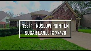 15311 Truslow Point Lane Sugar Land, TX 77478