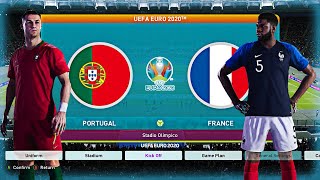 UEFA Euro 2020 - Portugal v France - Group stage Matchday 3 - PES 2020 FHD 60fps