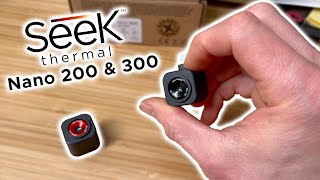 Seek Nano 200 and 300 Thermal Camera Review and Example Use