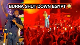 Burna Boy SHUTS DOWN Egypt Live | INSANE First Ever Full Performance & Highlights at El Gouna 2026