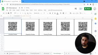 Creating QR Code Name Badges