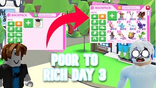 Starting OVER in Adopt Me Day 3