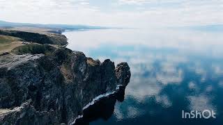 mountain range || drone view of mountain