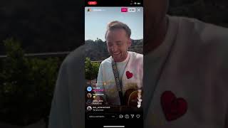 Toms live earlier 🥺