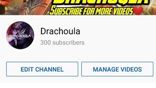 THANK YOU FOR 300 SUBSCRIBERS GUYS ❤️