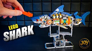 Lego Bricks MOC Shark with Backlight, Set 687 pcs MJI Blocks | Joy Bricks | Speed Build