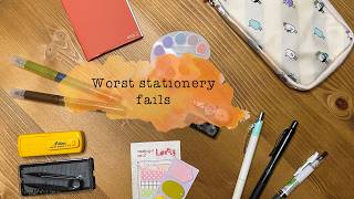 My worst stationery fails