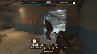 BEST of CS:GO #8 - MINISE HIGH IQ FAKE JUMP - FaZe Clan vs devils one   ESL PRO League S9